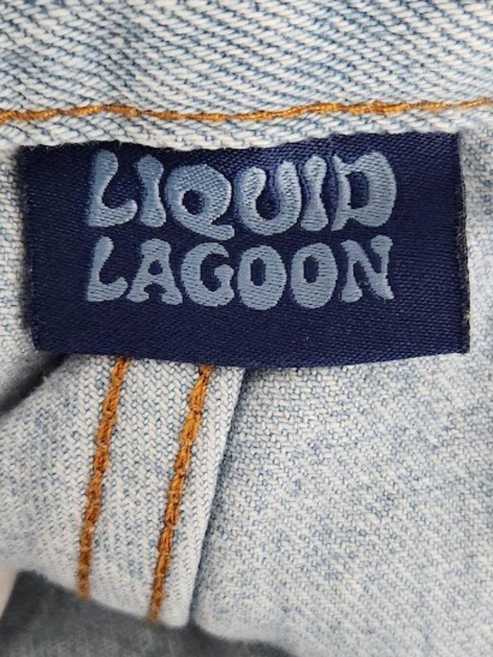 Liquid Lagoon Women's High-Rise Wide-leg Jeans Size 28/30 - Picture 5 of 6